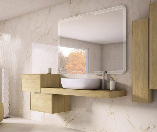 картинка Тумба Cezares Tavolone 50 41585 Rovere tabacco от магазина Сантехстрой