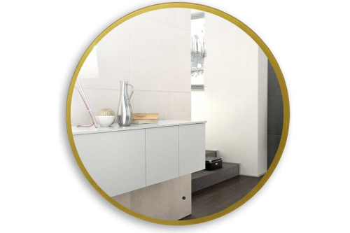 картинка Зеркало c подсветкой Art&Max Sanremo AM-San-770-DS-F-Gold от магазина Сантехстрой