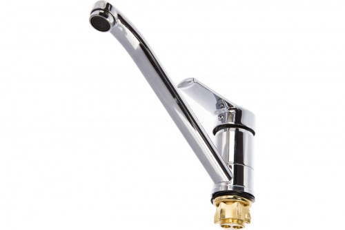 картинка Смеситель для кухни G-lauf Solone с поворотным изливом, хром SIT4-A182 от магазина Сантехстрой