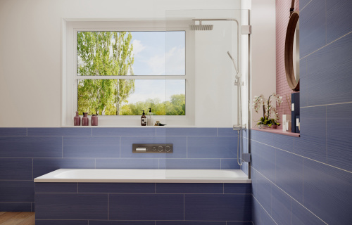 картинка Шторка на ванну Ambassador 16041101 от магазина Сантехстрой