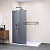 картинка Душевая перегородка RGW WA-102-B 80*195 профиль Чёрный стекло Тонированное(серое) от магазина Сантехстрой
