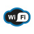 картинка Табличка ПВХ «Зона Wi-Fi» 200х150 мм REXANT от магазина Сантехстрой
