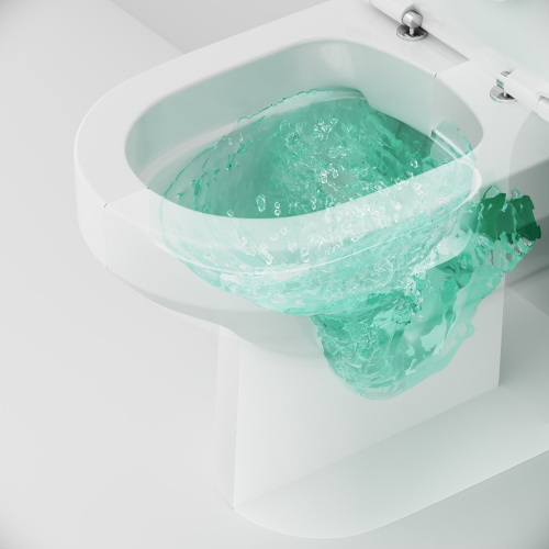 картинка C708600WH Spirit V2.0 унитаз-компакт FlashClean от магазина Сантехстрой