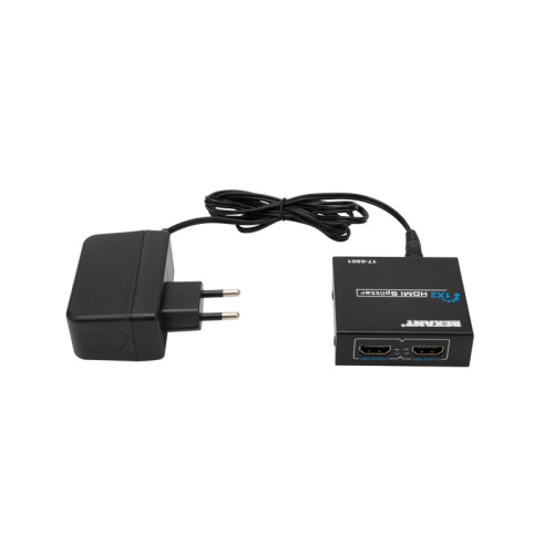 картинка Делитель гнездо HDMI на 2 гнезда HDMI,  металл REXANT от магазина Сантехстрой