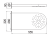 картинка Верхний душ Nobili AD139/127CR Chrome 55x26 см, хром от магазина Сантехстрой
