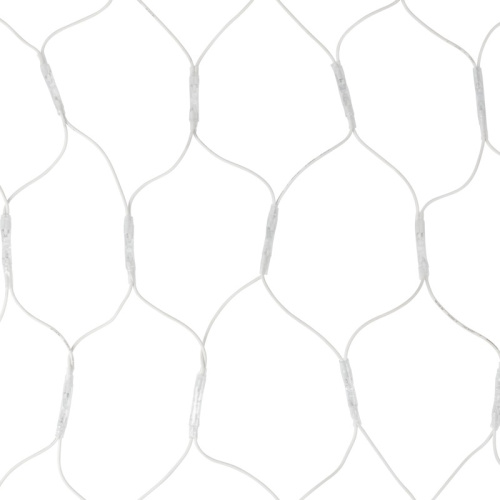 картинка Гирлянда Сеть 2x3м,  белый КАУЧУК,  432 LED Белые от магазина Сантехстрой