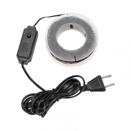 картинка Гирлянда Роса с контроллером 100м,  1000LED,  IP20, 230В,  зеленый провод,  теплое белое свечение от магазина Сантехстрой