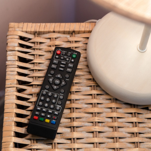 картинка Пульт универсальный для приставки DVB-T2 с функцией управления телевизором REXANT от магазина Сантехстрой