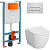 картинка Комплект подвесной унитаз + система инсталляции VitrA Mia Round 9873B003-7201 от магазина Сантехстрой