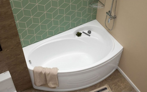 картинка Акриловая ванна Aquanet Jersey 170x90 R 205329 без гидромассажа от магазина Сантехстрой