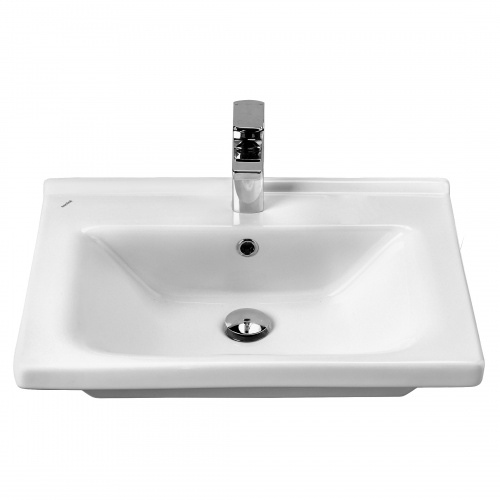 картинка Раковина мебельная AQUATON Миранда 60х45х19, фарфор, цвет Белый (1WH302421) от магазина Сантехстрой