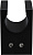 картинка Держатель для душа Allen Brau Infinity 5.21C17-31 черный матовый от магазина Сантехстрой