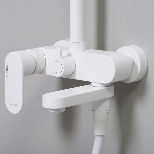 картинка Душевая система WasserKRAFT A185.163.155.WM Белая матовая от магазина Сантехстрой