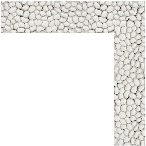 картинка Зеркало Evoform Definite 141х51 BY 3098 в багетной раме - Чеканка белая 46 мм от магазина Сантехстрой