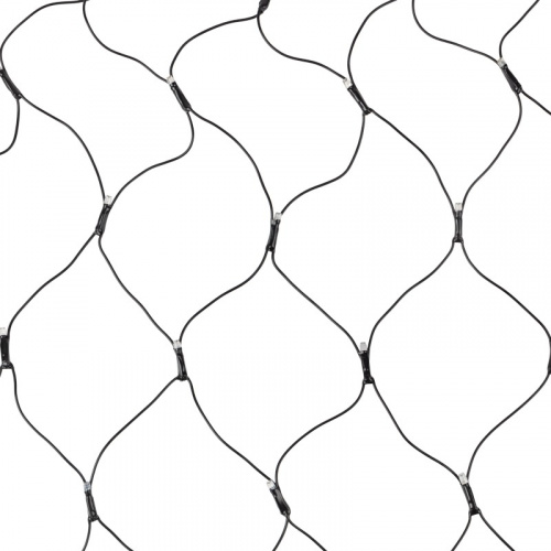 картинка Гирлянда Сеть 2х2х1.5м,  свечение с динамикой,  черный ПВХ,  136 LED,  230 В,  цвет: Мультиколор от магазина Сантехстрой