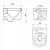 картинка Унитаз подвесной Point Веста безободковый, белый, сиденье дюропласт, микролифт, быстросъем. PN41701 от магазина Сантехстрой