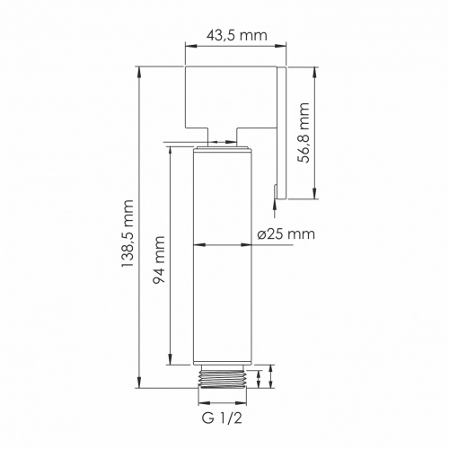 картинка Гигиенический набор WasserKraft A8851.290.292.335 от магазина Сантехстрой