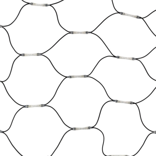 картинка Гирлянда Сеть 2x1,5м,  черный КАУЧУК,  288 LED Мультиколор от магазина Сантехстрой