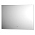 картинка Зеркало с фацетом и LED-подсветкой настенное GLOW DEFESTO 70x50 см, DF 2504RH от магазина Сантехстрой