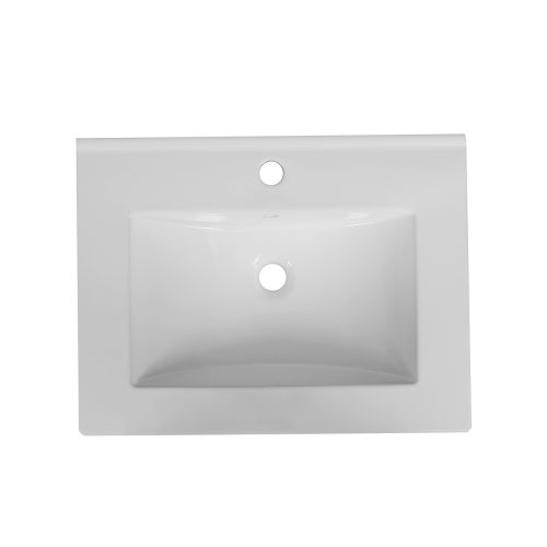 картинка Раковина накладная Oliveeka S60 белая от магазина Сантехстрой