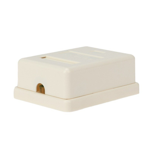 картинка Рoзетка компьютерная внешняя 1-порт UTP RJ-45 (8P-8C),  CAT 5e,  REXANT от магазина Сантехстрой