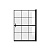 картинка Шторка для ванны NG-08-10BLACK (100*140) черный матовый, стекло прозрачное с рисунком клетка, 1 мест от магазина Сантехстрой