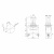 картинка Тумблер 250V 15А (2c) ON-OFF однополюсный (KN-101) REXANT Индивидуальная упаковка 1 шт от магазина Сантехстрой