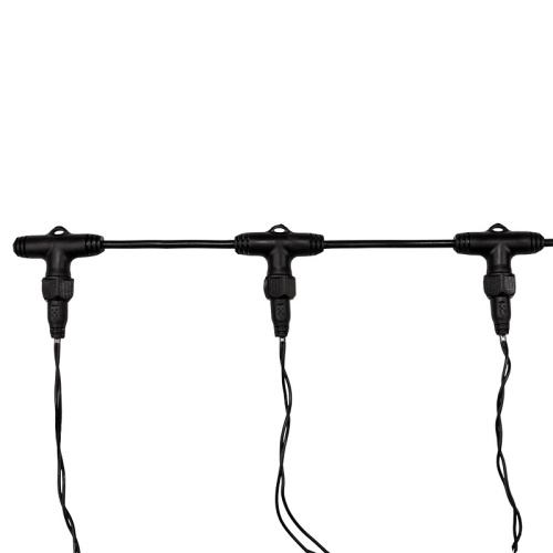 картинка Гирлянда LED ClipLight 24V,  3 нити по 20 м,  свечение с динамикой,  цвет диодов Синий от магазина Сантехстрой