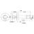картинка Bossini Paloma Flat  Комплект гигиенический: прогрессивный смеситель,лейка с клапаном подачи воды, шланг 1250 мм, хром (030) от магазина Сантехстрой