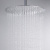 картинка Верхний душ WasserKRAFT A117 Хром от магазина Сантехстрой