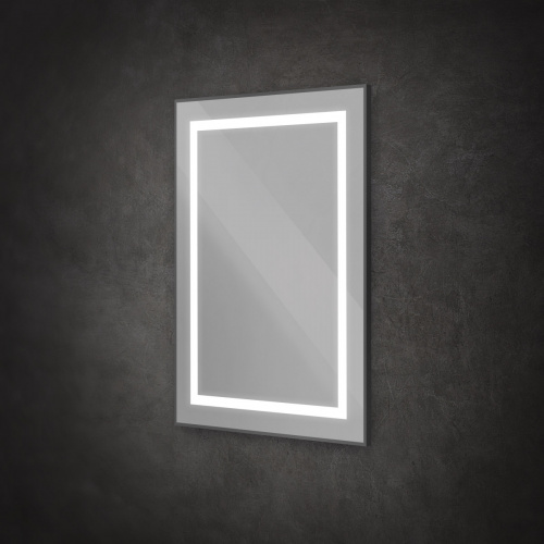 картинка Зеркало BelBagno SPC-KRAFT-500-800-SENS-AL от магазина Сантехстрой