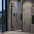картинка Душевая дверь Ravak COSD1 90, профиль черный, прозрачное стекло X0VV70300Z1 от магазина Сантехстрой