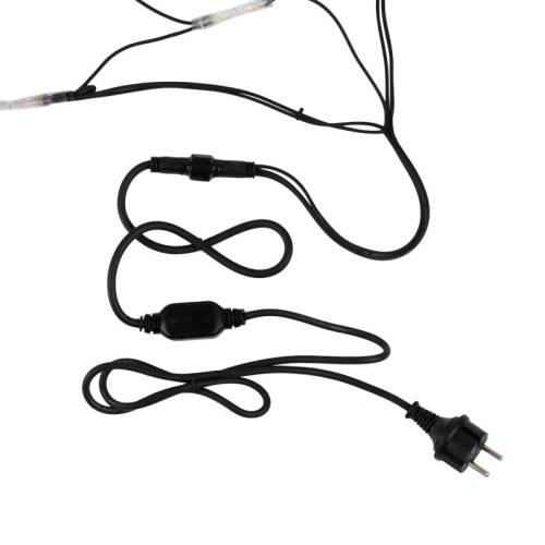 картинка Гирлянда Сеть 2x3м,  черный КАУЧУК,  432 LED Мультиколор от магазина Сантехстрой