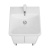 картинка Тумба под раковину AQUATON Сканди 45 Doors универсальная, белый (1A278701SD010) от магазина Сантехстрой