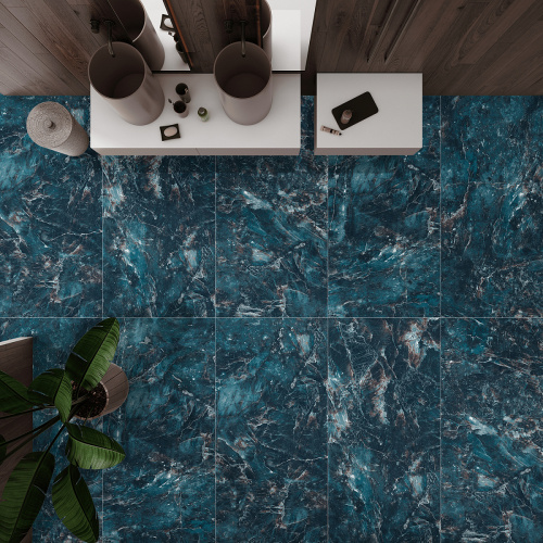 картинка Плитка керамогранитная AZARIO BLUE STONE 60х120 High Glossy (P321111217HG) от магазина Сантехстрой