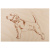 картинка Доски для выжигания «Набор №1» (воин,  динозавр,  собака,  машина,  без рисунка),  148х210мм (А5),  5 шт. ,  пакет REXANT от магазина Сантехстрой