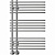 картинка Водяной полотенцесушитель Ravak Style 52х80 X04000083671 Хром от магазина Сантехстрой