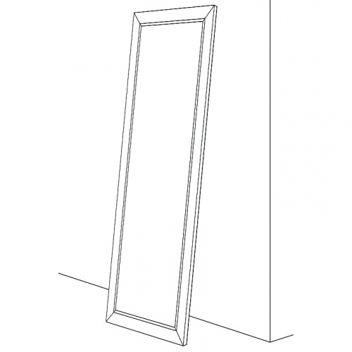 картинка Зеркало Evoform Exclusive-G Floor 207х87 BY 6340 с гравировкой в багетной раме - Состаренное дерево с орнаментом 120 мм от магазина Сантехстрой