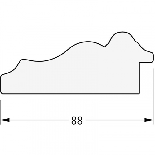 картинка Зеркало Evoform Exclusive-G 74х56 BY 4018 с гравировкой в багетной раме - Римское серебро 88 мм от магазина Сантехстрой