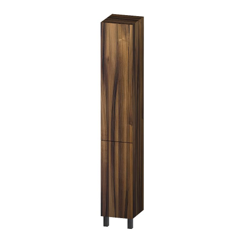 картинка M90CSR0306HF GEM, шкаф-колонна, напольный, правый, 30 см, двери, push-to-open, цвет: орех от магазина Сантехстрой