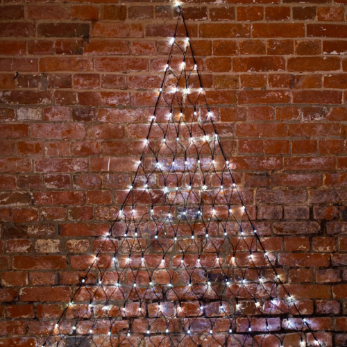 картинка Гирлянда Сеть 2х2х1.5м,  свечение с динамикой,  черный ПВХ,  136 LED,  230 В,  цвет: Белый от магазина Сантехстрой