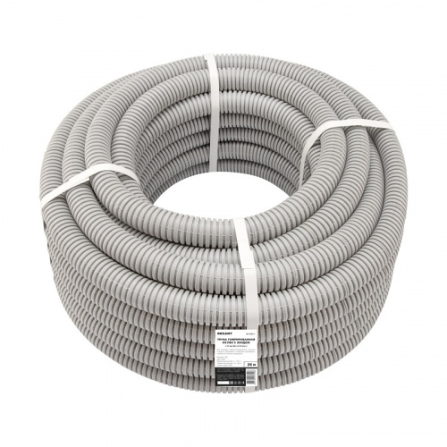 картинка Труба гофрированная из ПВХ,  с зондом,  Ø32 мм REXANT от магазина Сантехстрой