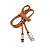 картинка Кабель USB-Type-C/2,1A/leather/brown/1m/REXANT от магазина Сантехстрой
