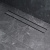 картинка W02SC-U11-060-04BM PrimeFlow Трап для душа линейный универс затвор Tile 60см цвет черн мат от магазина Сантехстрой