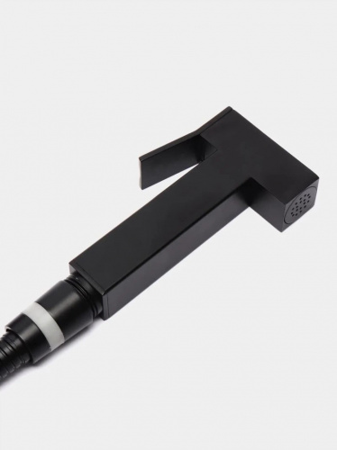 картинка Гигиенический душ со смесителем D-Lin D180201-A, черный от магазина Сантехстрой