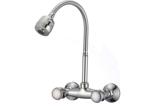 картинка Настенный смеситель для кухни D-Lin хром D142811-T от магазина Сантехстрой