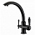 картинка смеситель для кухни zorg zr 314 yf-33 black черный