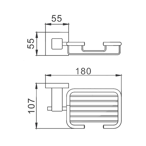 картинка Мыльница Haiba (HB8902-1) от магазина Сантехстрой
