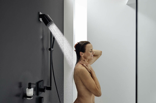 картинка Верхний душ Hansgrohe Pulsify Select 24130670 Черный матовый от магазина Сантехстрой