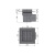 картинка Душевой трап Alcadrain 150×150 боковой сток, воротник изоляции 2–го уровня, гидрозатвор мокрый (APV10) от магазина Сантехстрой